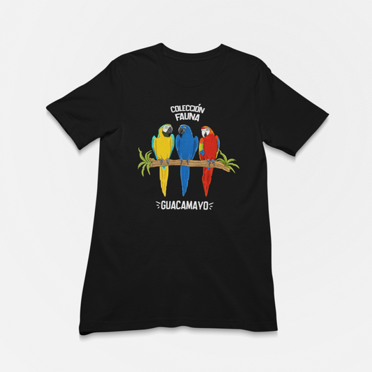 REMERA GUACAMAYOS