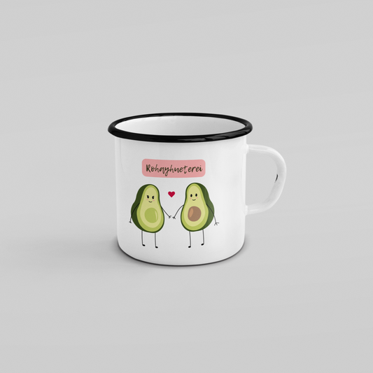 Taza Peltre- Rohayhueterei Aguacate