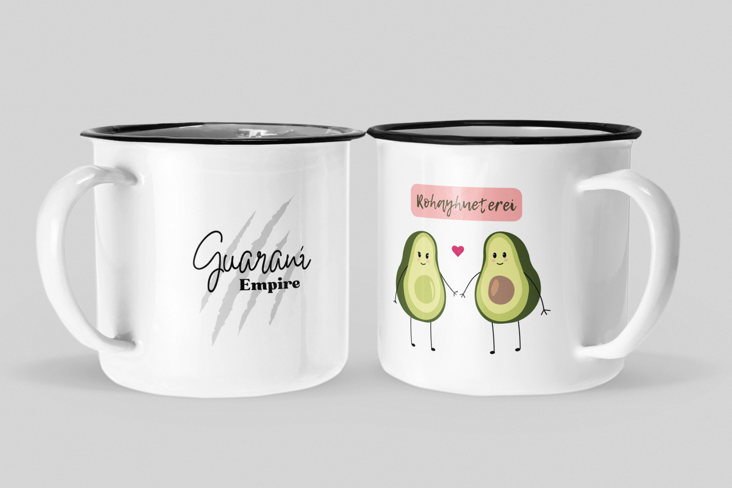 Taza Peltre- Rohayhueterei Aguacate